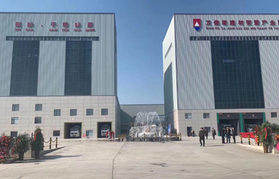 南方路机助力安徽蒙城万佛塔建材智慧产业园迈入发展新纪元